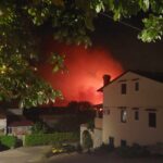 Edina možnost, da pogasijo požar, gašenje s helikopterji (VIDEO) 2 pozar 2