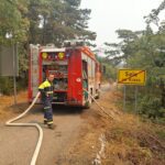 Gasilci obvarovali hiše 13 pozar 3