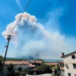 Edina možnost, da pogasijo požar, gašenje s helikopterji (VIDEO) 10 pozar10