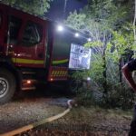 Edina možnost, da pogasijo požar, gašenje s helikopterji (VIDEO) 5 pozar4