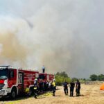 Edina možnost, da pogasijo požar, gašenje s helikopterji (VIDEO) 11 pozar9