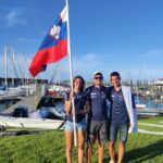 Slovenec je iz Amerike prinesel srebro 4 Slo ekipa ILCA 6 HOuston