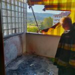 Balkon v Luciji zagorel zaradi spirale za komarje 3 pozar2 1