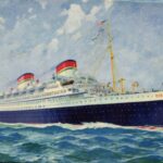 Ob predstavitvi monografije italijanske ladje Rex 6 razglednica hrani Lamut scaled