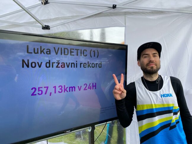 Luke Videtica lanskoletni zmagovalec ter imetnik stevilnih slovenskih tekaskih rekordov