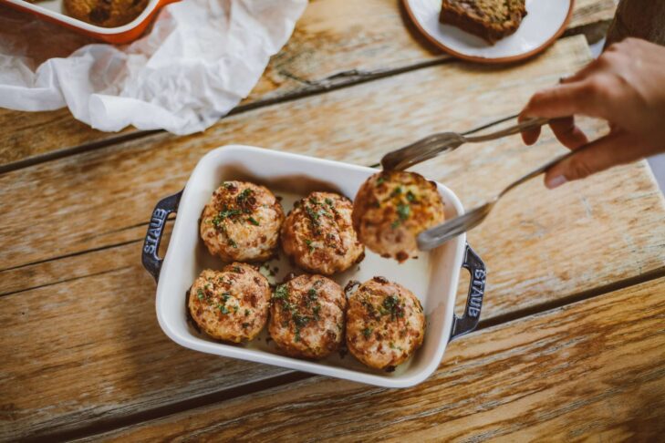 mesne kroglice recept