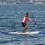 Tekmovanje na razburkanem morju (FOTOGALERIJA) 7 moški na supu