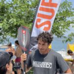 Tekmovanje na razburkanem morju (FOTOGALERIJA) 9 udeleženec Adria sup Challengea