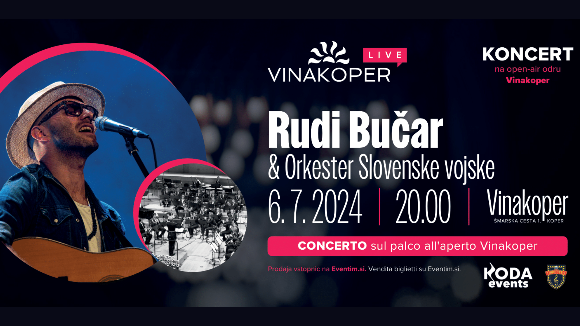 koncert Rudi Bučar in Orkester Slovenske vojske