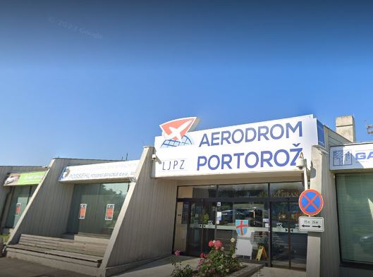 letališče portorož google maps