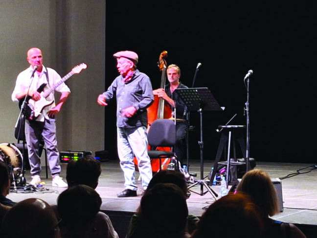 Paolo Rossi sul palco a Capodistria