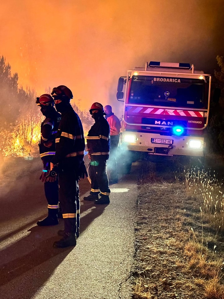 požari v dalmaciji