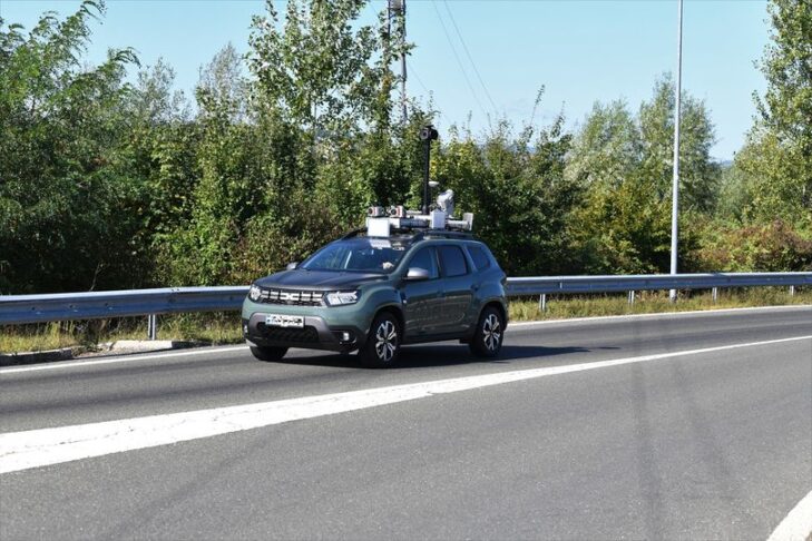 snemanje lokalne ceste koper navigacija