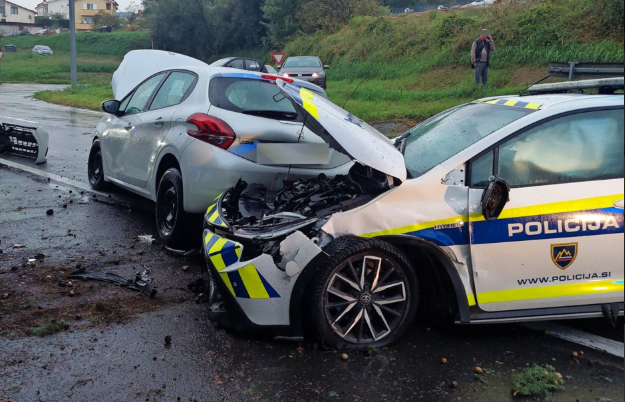 Policisti nesreča