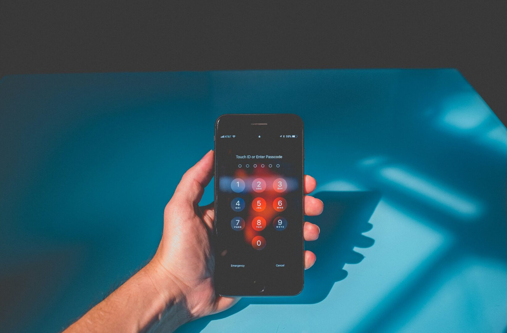 geslo telefon varno