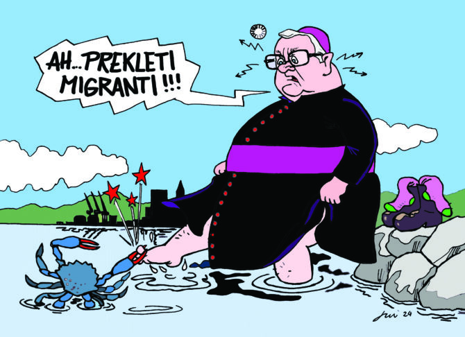 karikatura meseca