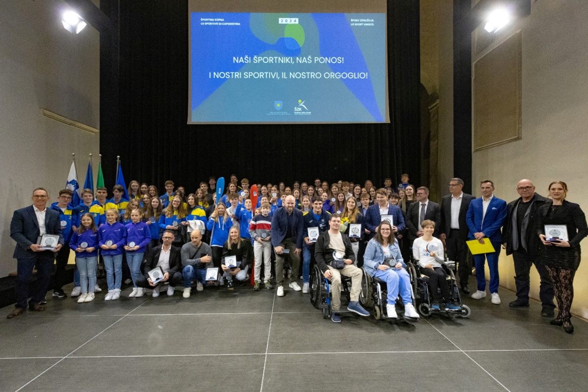 Športniki Kopra 2024 - Foto: Matia Ščukovt/MOK