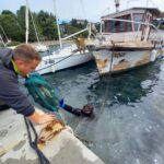 Iz morskih travnikov odstranili več kot eno tono smeti (FOTO) 4 Cistilna akcija Zavoda YouSea Ankaran 3 Large 2