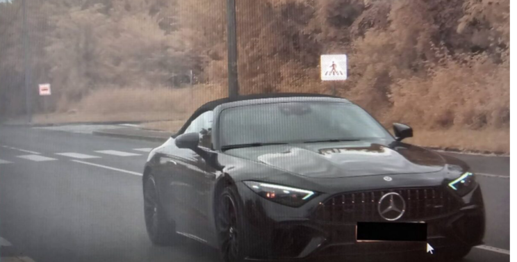 prade prekoracil hitrost porsche
