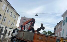 drevesa na muzejskem trgu