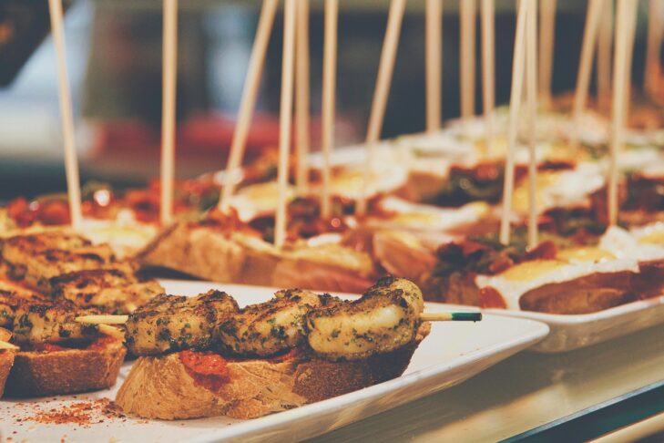tapas s kozicami recept