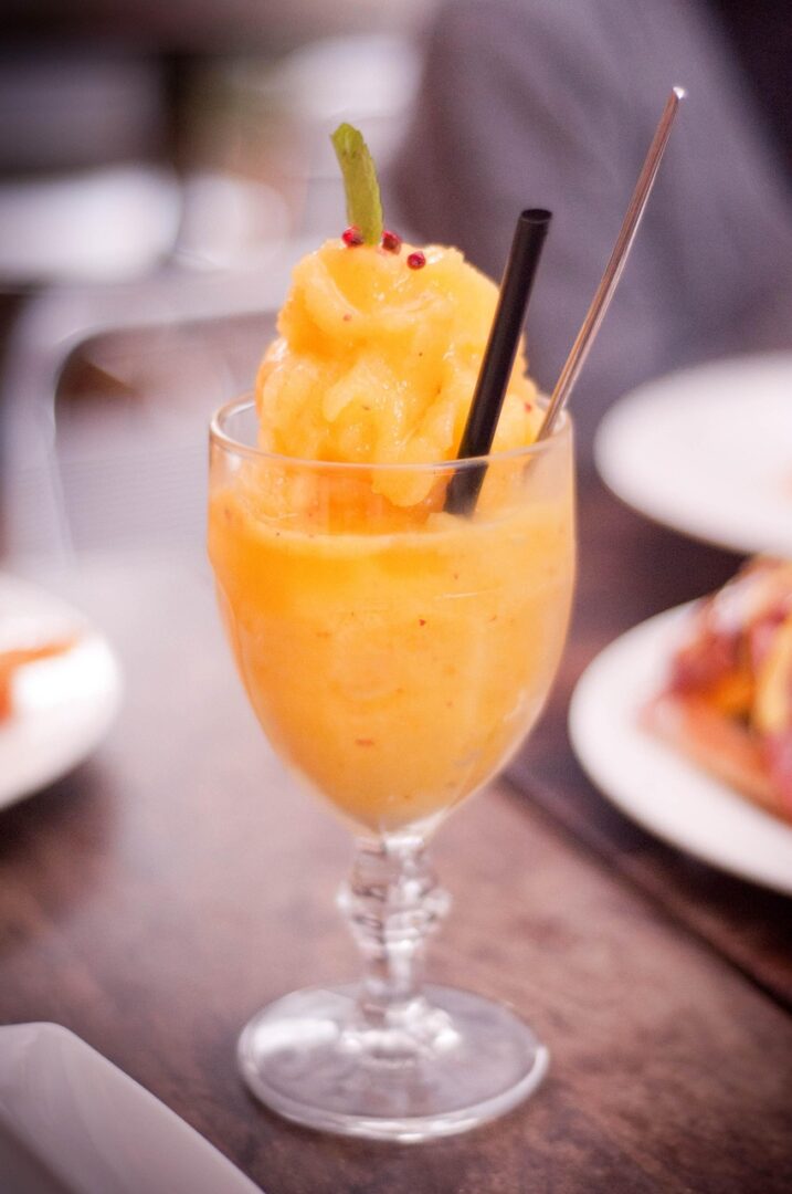 mango sorbet poletje recept