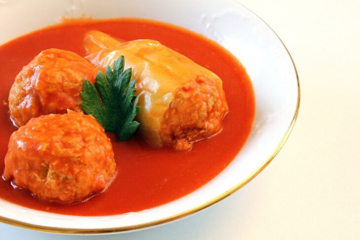 polnjene paprike recept