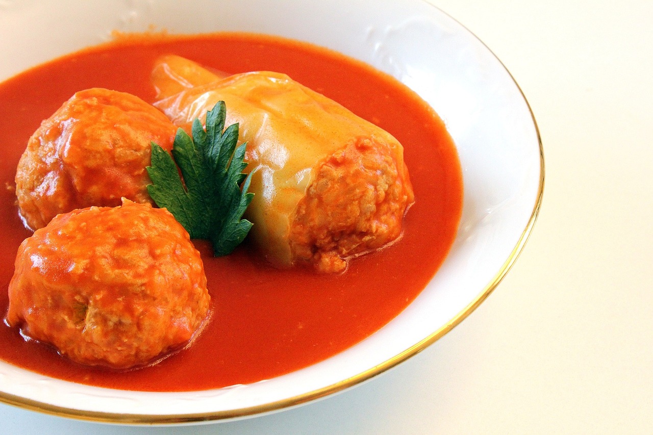 polnjene paprike recept