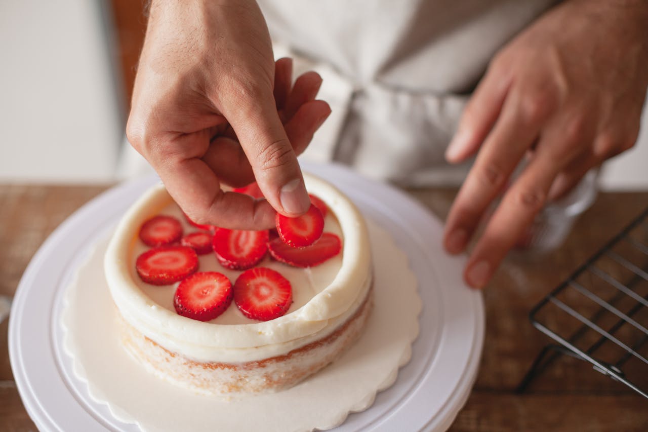 torta z jagodami