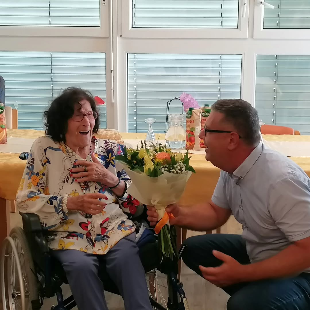 olga ogrin 105. rojstni dan