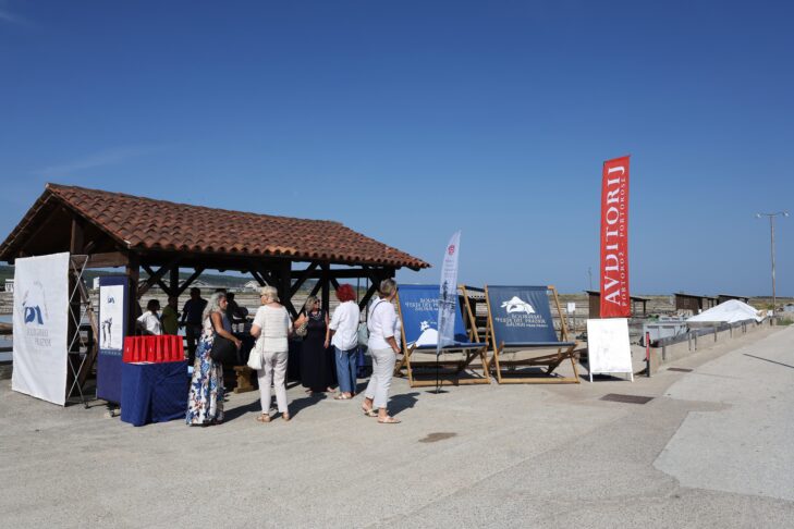 Znan je program letošnjega Solinarskega praznika: Kaj vse prinaša? 5 Novinarska konferenca Solinarski praznik ob prazniku Sv Jerneja Secoveljske soline 13 8 2025 foto Jadran Rusjan 20