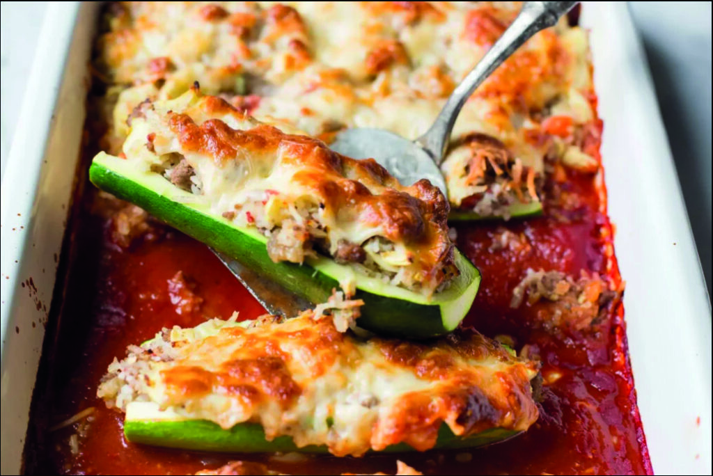 Polnjene bučke z mletim mesom in rižem – domača klasika na krožniku 3 Polnjene bucke