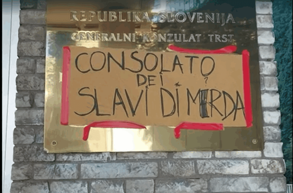 Policija odkrila avtorja žaljivih napisov na slovenskem konzulatu 5 konzulat