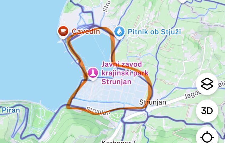 4 ideje kam na tek v Slovenski Istri 8 Strunjan pot