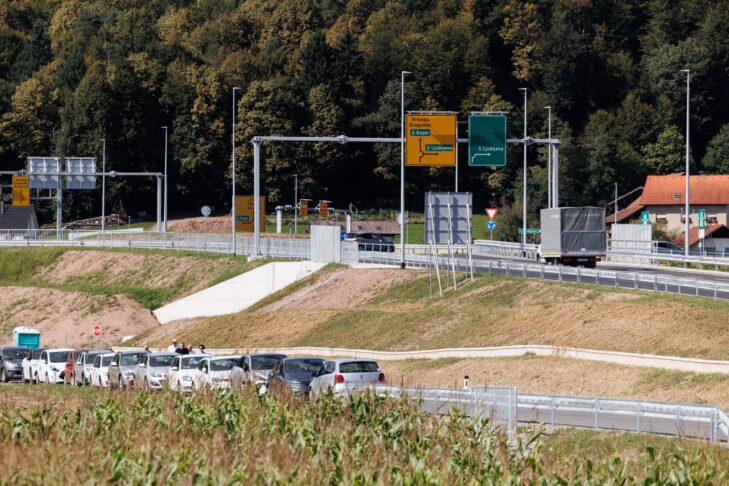 Širitev primorske avtocestne vpadnice šele čez 2 leti 2 avtocest
