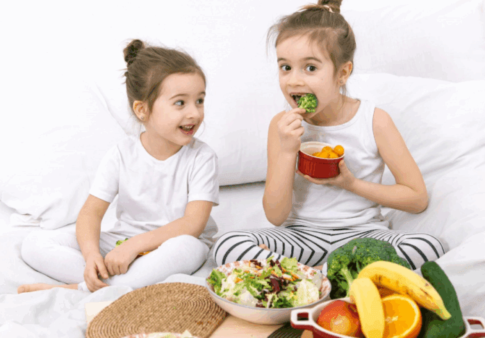 Kako otroku privzgojiti zdrave prehranjevalne navade? 2 otrok