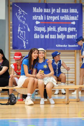 Mažorete Koper na evropskem prvenstvu v Sarajevu (FOTO/VIDEO) 11 Elif Kendić Mažorete Koper Mažoretna zveza Slovenije ADA Sarajevo Koper Živa Papež