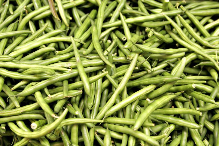 Slastna jesenska enolončnica: Svež stročji fižol in krompir na vašem krožniku 2 Heaps of beans