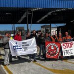 Protestirajo tudi delavci Luke Koper (FOTO) 3 IMG 1017 1