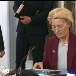 V Portorožu za skupno mizo voditelji Evropske unije (foto) 10 Posnetek zaslona 2025 10 20 114947