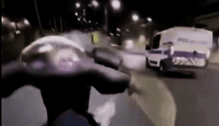 Tudi izolskim policistom povzročajo težave mladoletniki na skuterjih 1 skuter