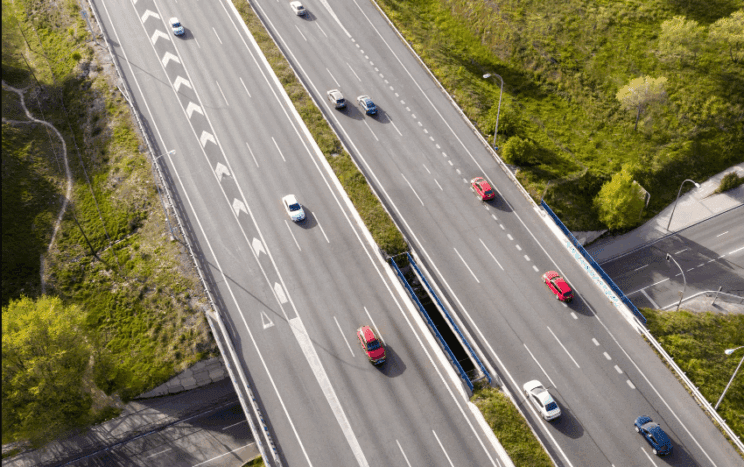 Popolne zapore avtoceste med Kastelcem in Črnim Kalom 1 zapor