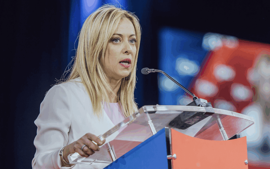 Italijanska premierka Meloni zahteva, da se humanitarne ladje vrnejo nazaj 3 Screenshot 2025 10 01 at 14.15.52
