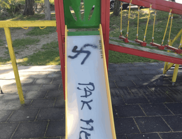 vandalizem v sv. antonu