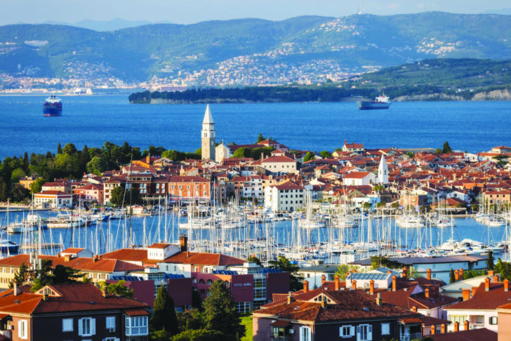 izola slovenia green