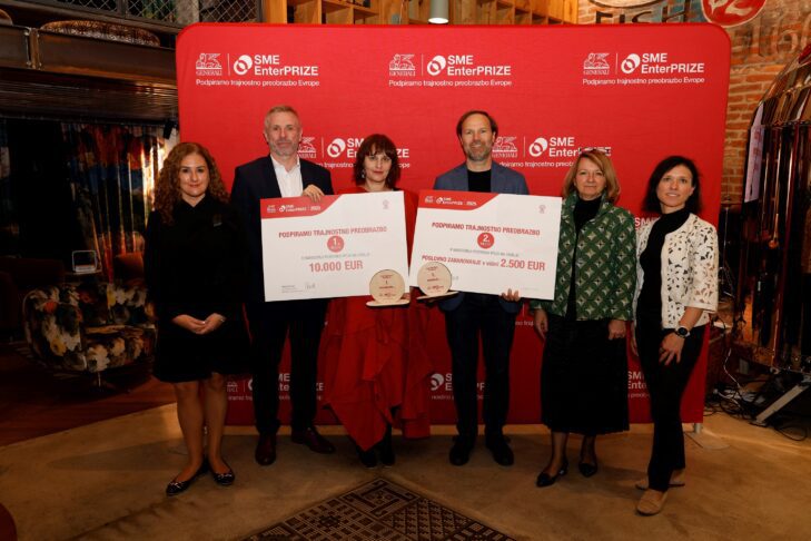 Generali razglasil zmagovalce natečaja SME EnterPRIZE 2025 4 podelitev okolje