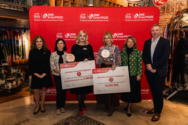 Generali razglasil zmagovalce natečaja SME EnterPRIZE 2025 5 podelitev druzba