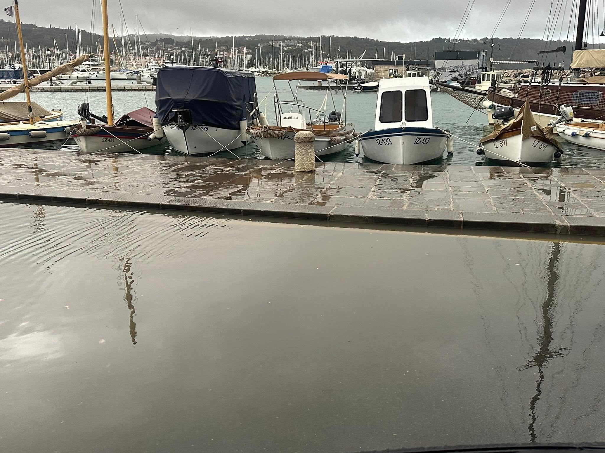 Poplavil tudi izolski trg (FOTO) 4 584620753 10241981485459581 1918775447924403991 n