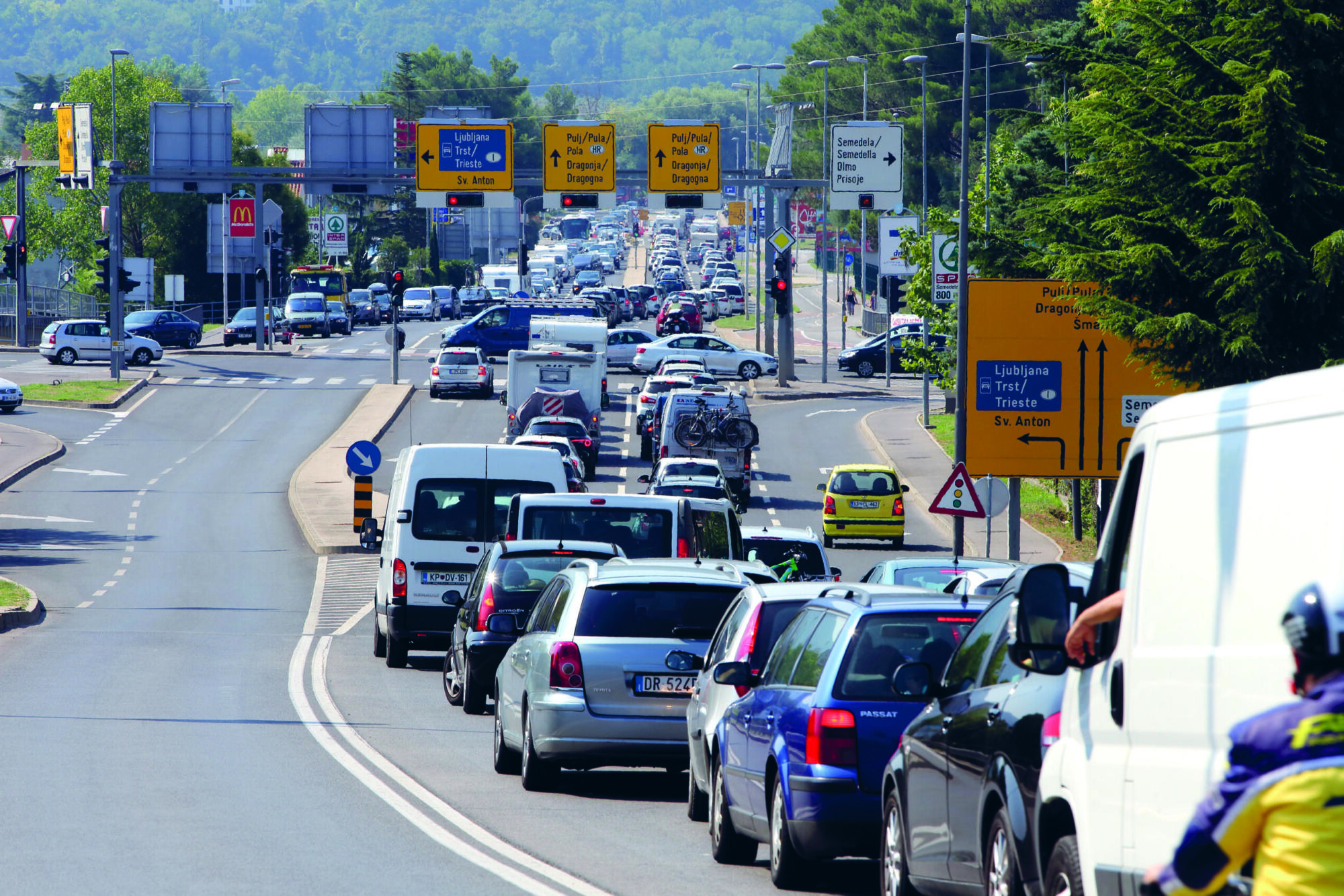 ceste, promet, istra