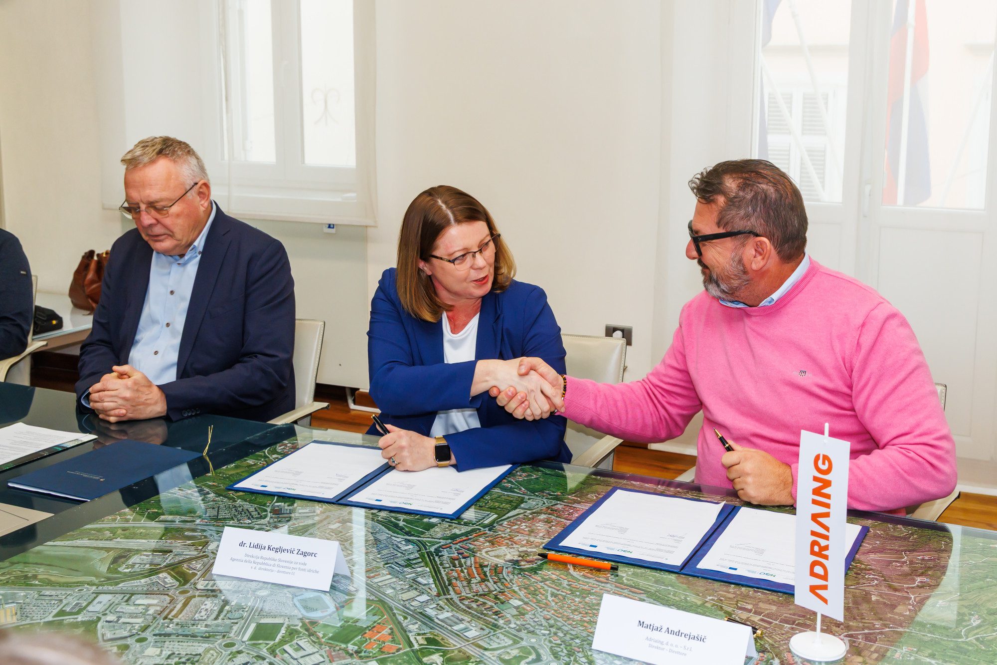 Začetek protipoplavnih del na Badaševici: v Kopru podpisali 11,5-milijonsko pogodbo 4 Foto Tomaz Primozic 1